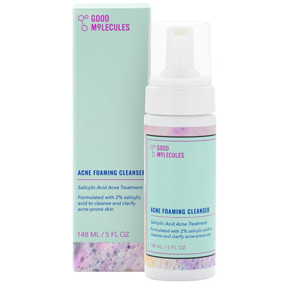 Good Molecules Acne Foaming Cleanser with Salicylic Acid BHA - 148ml