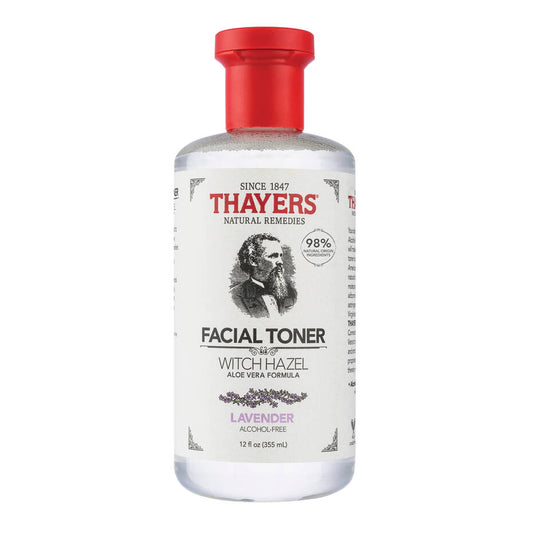 THAYERS Hydrating Facial Toner - Witch Hazel Aloe Vera Formula  - Lavendar 355ml