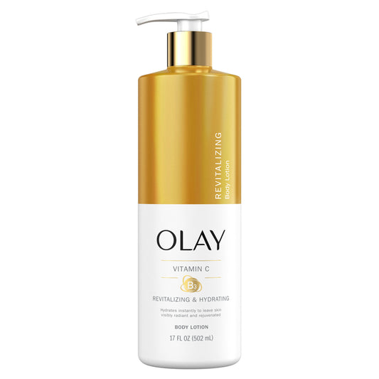 Olay Revitalizing & Hydrating Body Lotion with Vitamin C, 17 fl oz/502ml