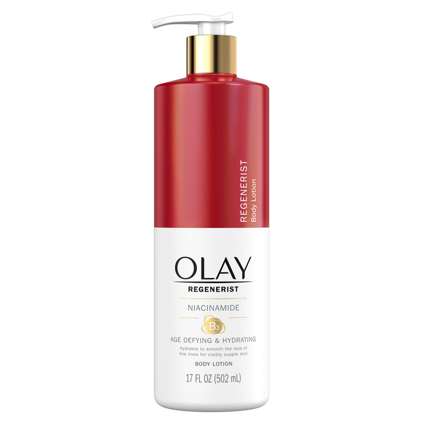 Olay Age Defying & Hydrating Niacinamide Hand and Body Lotion 17 fl oz/502ml