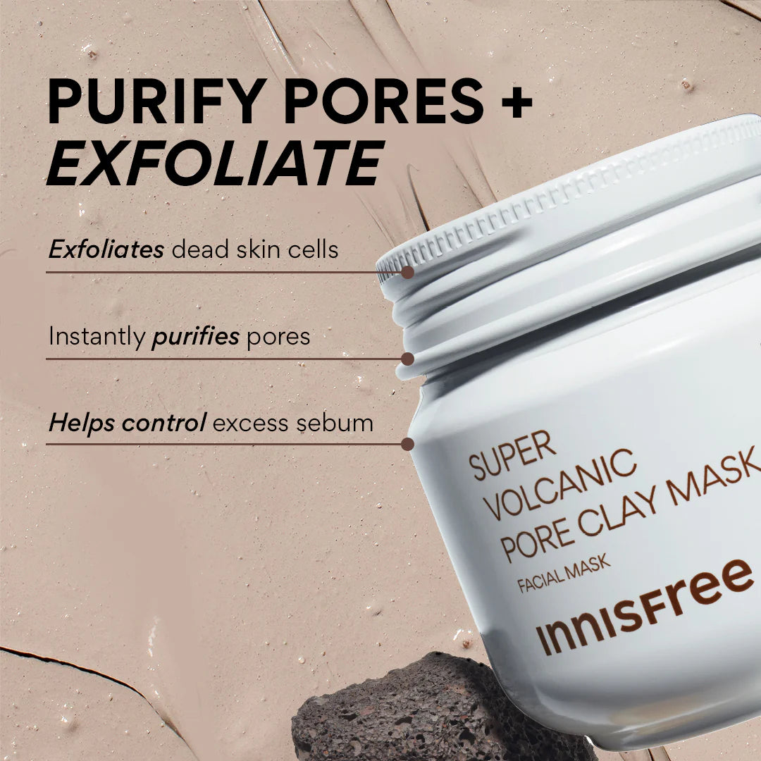 INNISFREE Super Volcanic Pore Clay Mask 100ml